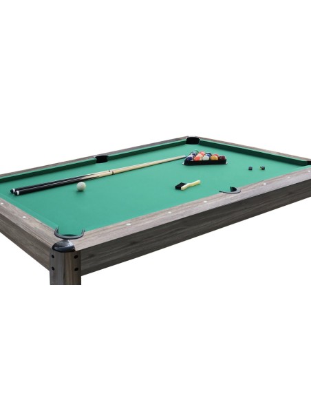 AUSTIN 7 Pool di dimensioni professionali, trasformabile in tavolo da pranzo