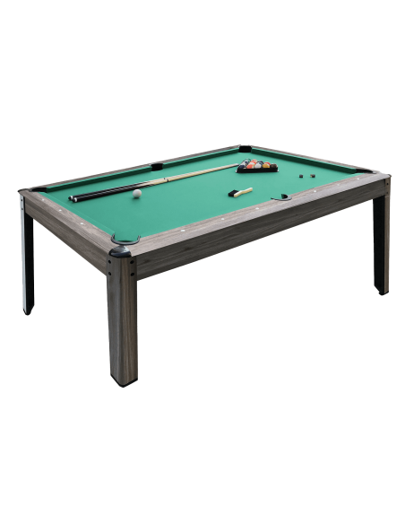 AUSTIN 7 Pool di dimensioni professionali, trasformabile in tavolo da pranzo