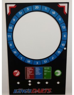 Plexiglass Porta Superiore King Darts
